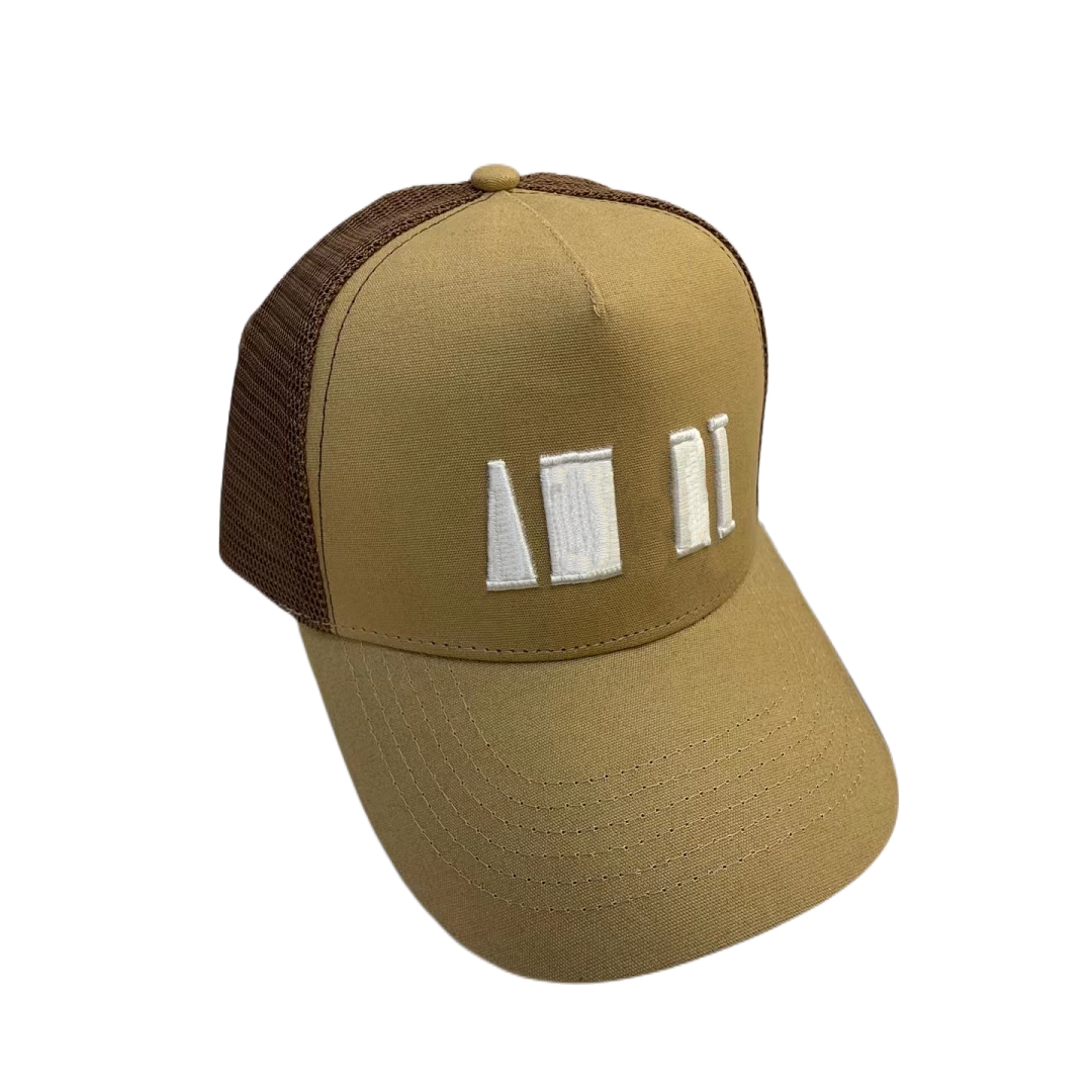 

Latest Ball Caps Fashion Designers Hat Casquette men's summer outdoor sunshade breathable net High Quality Trucker Cap
