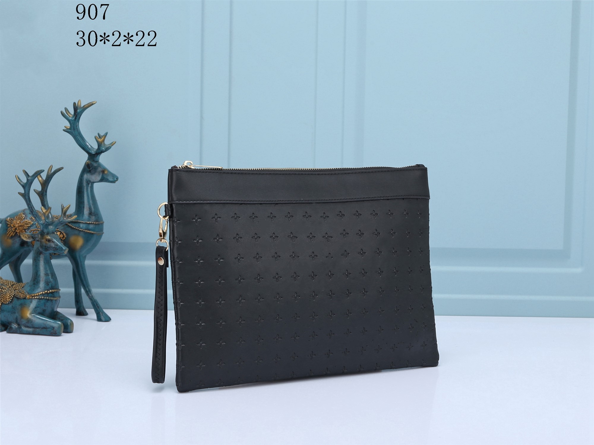 

designer clutch bag Daily Pouch luxury purse men women leather wallet M62937, Red