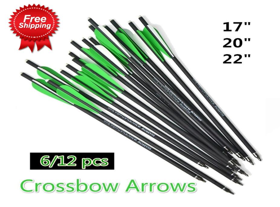 

172022 inch Crossbow 88mm Carbon Arrow for Archery Hunting Crossbow Bolt Arrow with 125 Grain Arrowhead Shooting Game4996675