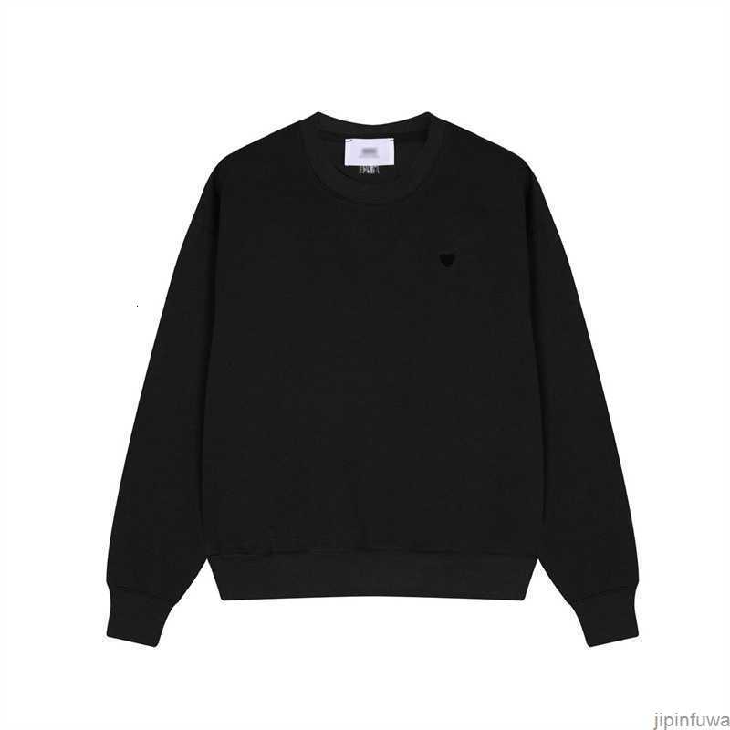 

Amis Paris France Fashion Men' and Women' Hoodie Amies De Coeur Embroidered a Heart Pattern Round Neck Hoodies Gb1s