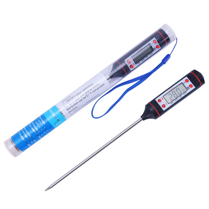 

Stainless Steel BBQ Meat Thermometers Kitchen Digital Thermometers Cooking Food Probe Electronic Thermometer Barbecue Kitchen Tools
