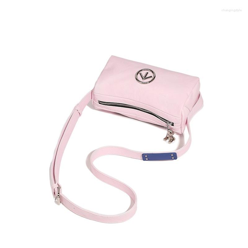 

Evening Bags Women's Messenger Casual Female Ultra Fiber Leather Soft Zipper Bag High Qulity Shoulder For Summe/spring, Sky blue