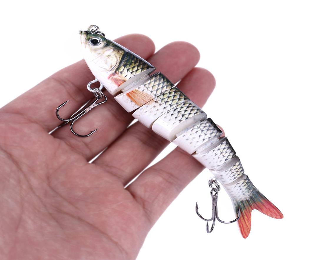 

137cm 27g Sinking Wobblers 8 Segments Fishing Lures Multi Jointed Swimbait Hard Bait Fishing Tackle for Bass Isca Crankbait8137394