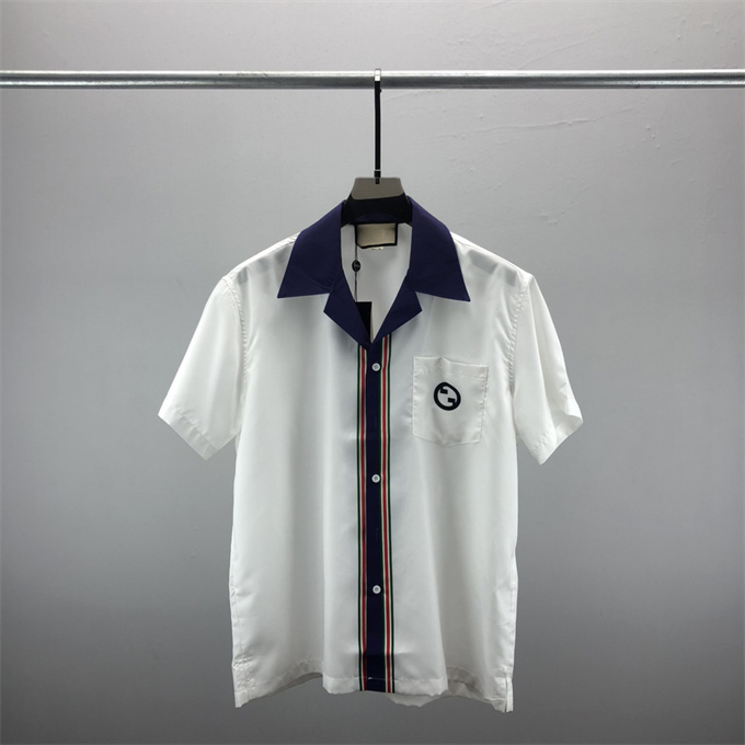 

1 Men Designer Shirts Summer Shoort Sleeve Casual Shirts Fashion Loose Polos Beach Style Breathable Tshirts Tees Clothing Q96