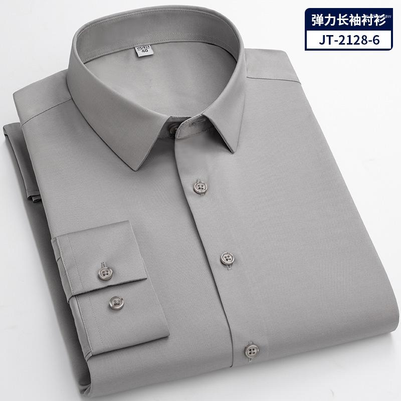 

Men's Casual Shirts 2023 Men Shirt Long Sleeve Luxury Plus Size 5XL 6XL Skin-Friendly 4D Cutting Business Wedding Cloth Solid DA477, Jt-2128-6
