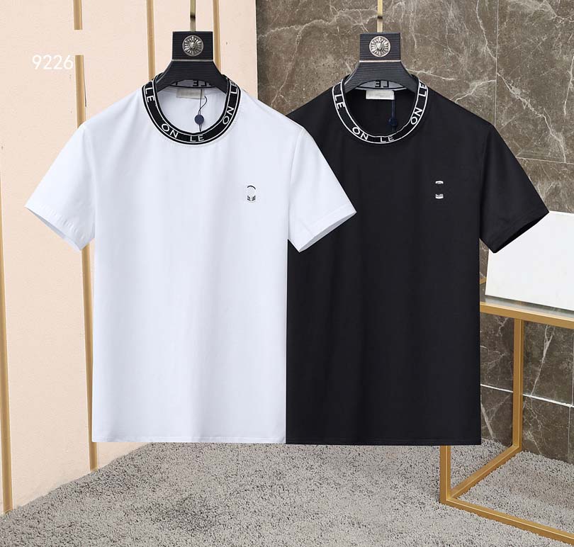 

2023 NEW Designer of luxury T-shirt Quality letter tee short sleeve spring summer tide men and women t shirt Size M-XXXL GG10, White