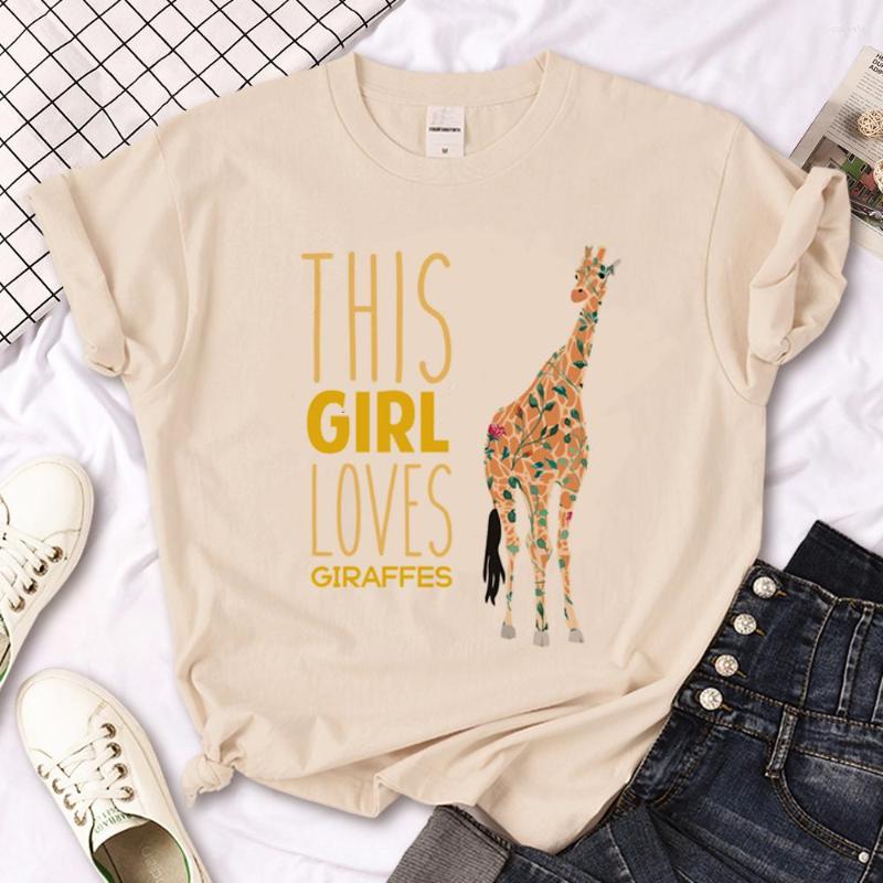 

Men' T Shirts Giraffe Tee Women Graphic Designer Harajuku Top Female Japanese Clothing, 12528