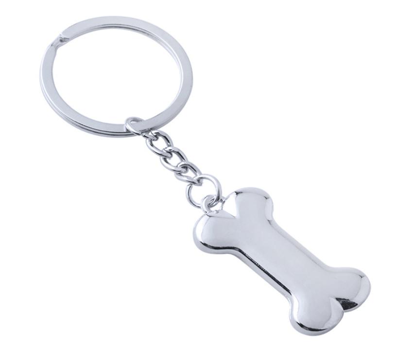 

Dog Bone Keychains Key Chain Fashion Alloy Charms Pet Pendent Tags Ring For Men Women Gift Car Keychain7176961