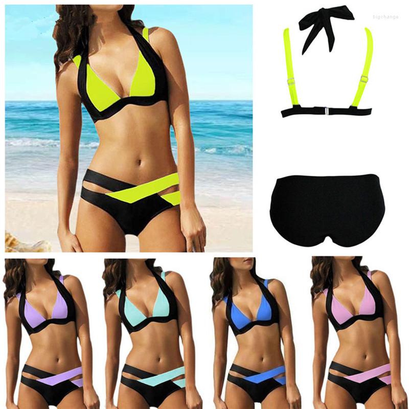 

Women's Swimwear Women 2023 Sexy Female Bikini Set Bandage Biquini Swimsuit Bathing Suits Beach Maillot De Bain Femme, Blue