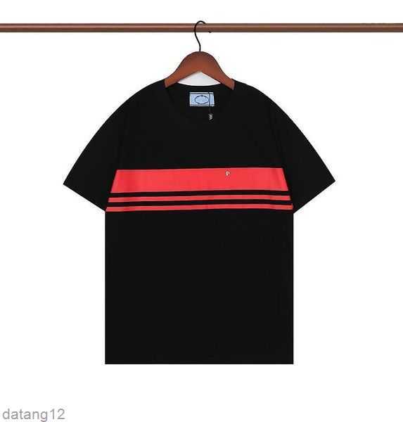 

Luxury T-shirt Summer Mens Womens Short Sleeves Fashion Tee Pure Cotton High Quality Shirts Leisure Classic Pattern Size S-xxl 1 Hrch