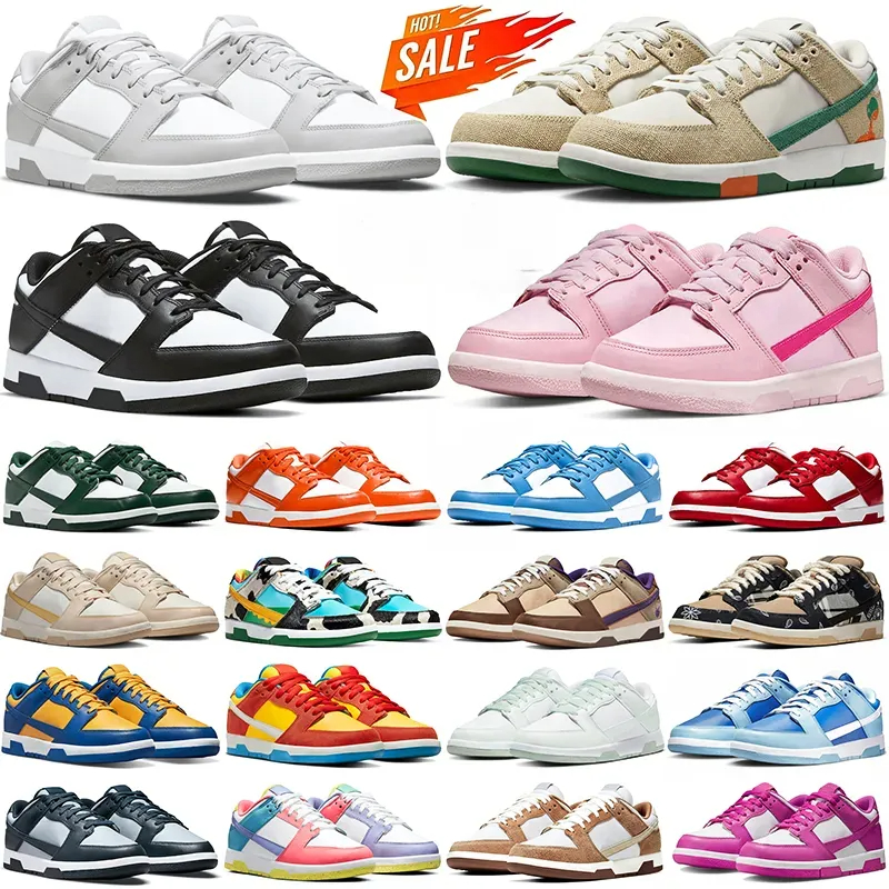 

lows running shoes Jarritos Panda Pink Team Green UNC Strangelove White Black Georgetown Sail Coast Chicago GAI men women trainers outdoor sports sneakers 46 47, #21