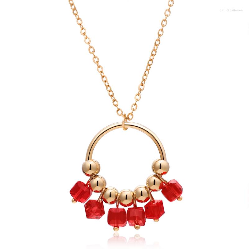 

Pendant Necklaces Sale Crystal Pendant&Necklaces Zinc Alloy Long Necklace Sweater Chain Women Fashion Jewelry 2023 Wholesale Presents