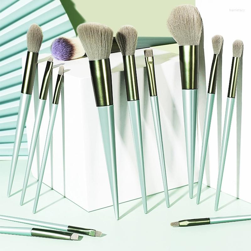 

Makeup Brushes 8Pcs Set Blush Brush Foundation Eye Shadow Eyebrow Blending Concealer Professional Beauty Cosmetic Tool