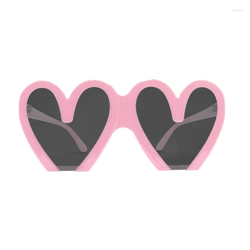 

Sunglasses Oversized Heart SungGlasses Eyewear Chunky Shade Beach Hawaii Party