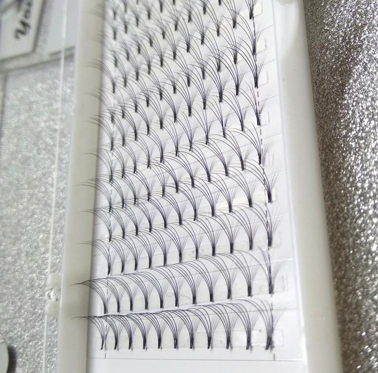 

4d Volume Eyelash Extensions Premade Fans handmade luxury Lashes 815mm 010 thickness C D curl7284332
