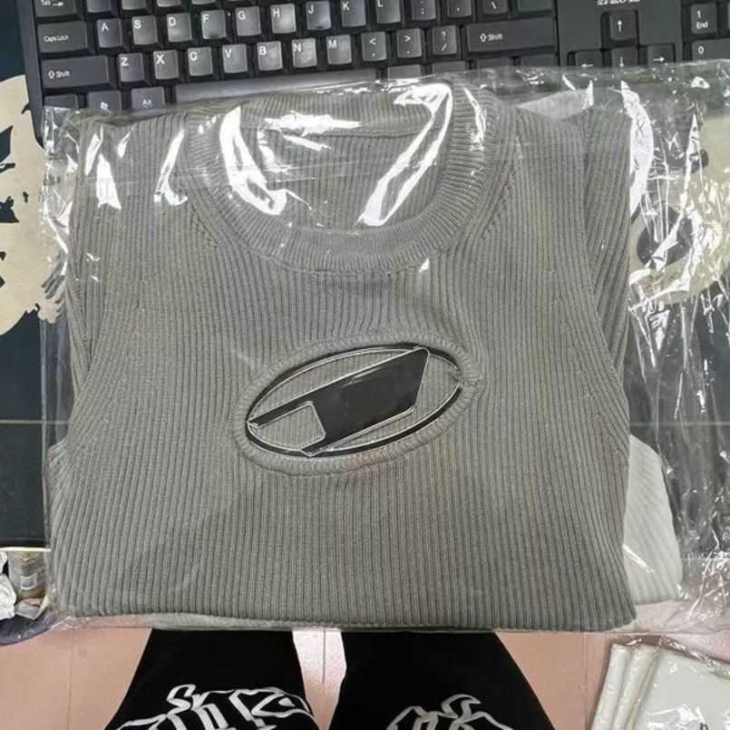 

Fashion Diesel Top Designer Shirt High Quality Newest Womens Letter Print Short Sleeve Round Neck Cotton Tees 3olmz