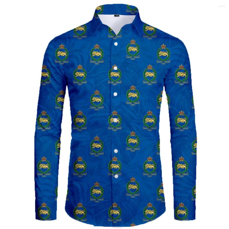 

Men' Casual Shirts 3D Hawaiian Shirt Men' Fashion Personality Animal Elf Spring And Autumn Long Sleeve 2023 Size 5XL, Shirt 04