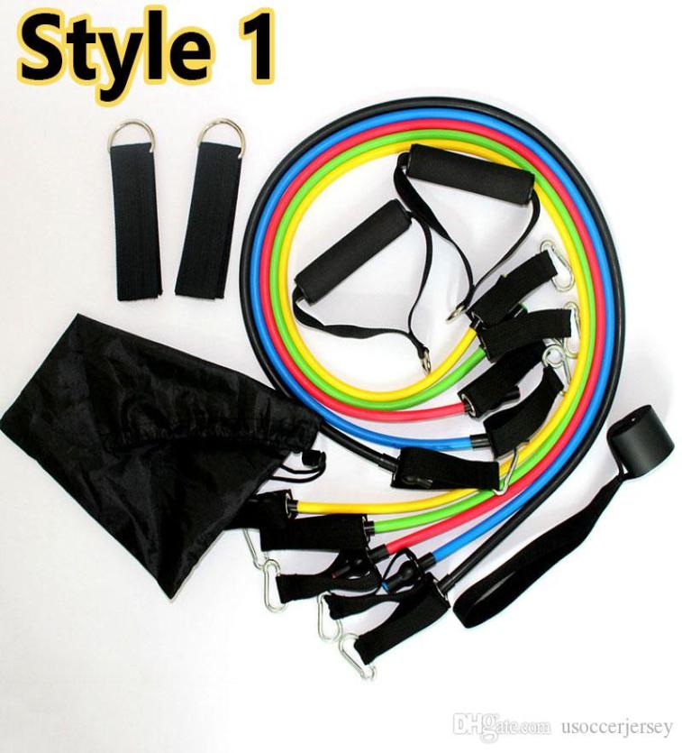 

Multifunctional Resistance Bands Tension Band Set Weights Exercise Fitness Workout Elastic Band Chest Expander with Door Anchor at8180981