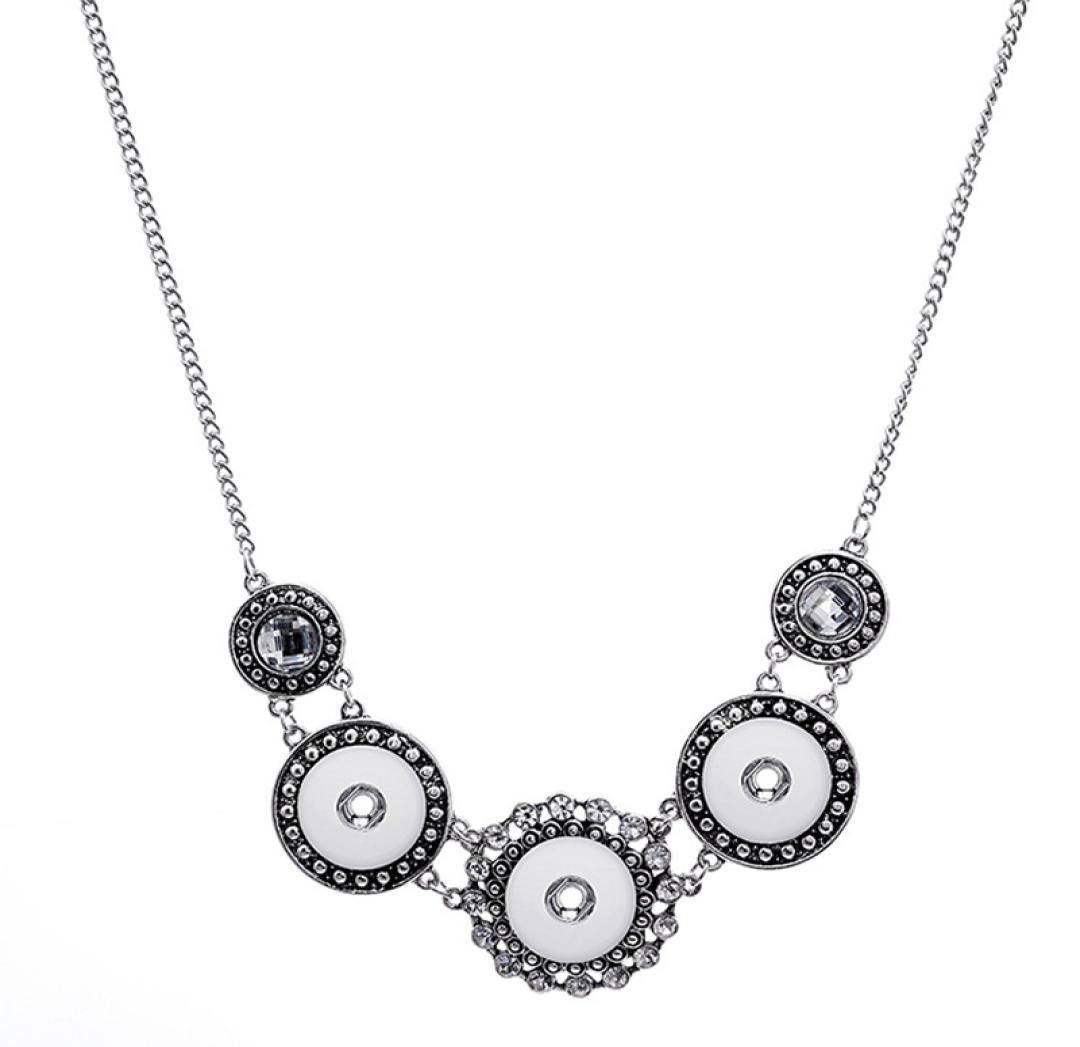 

High quality snap button women necklaces NOOSA 18MM ginger snaps Pendant interchangeable charms For female DIY Fashion jewelry acc9604796