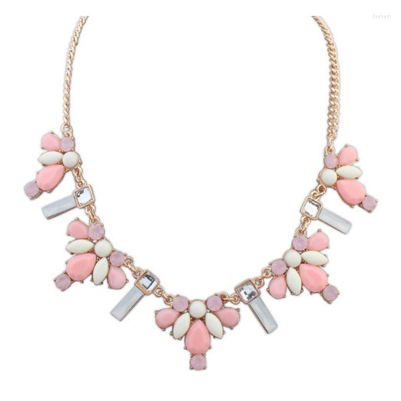 

Choker Bohemian Style Crystal Necklaces For Women Girls Statement Jewelry Gift
