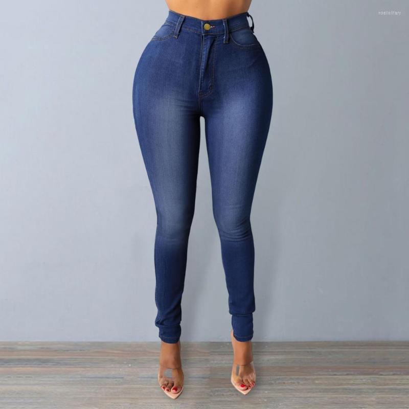 

Active Pants Women Pencil Stretch Slim Denim Skinny Jeans High Waist Trousers /, Black