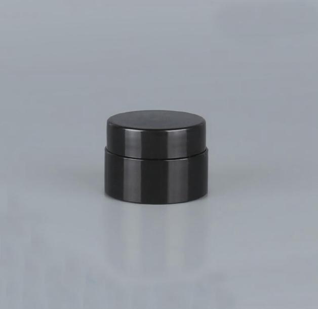 

Black Empty 5 Gram 5ML Plastic Pot Jars Cosmetic Sample Empty Container Screw Cap Lid for Make Up Eye Shadow Nails Powder RRD30538450281