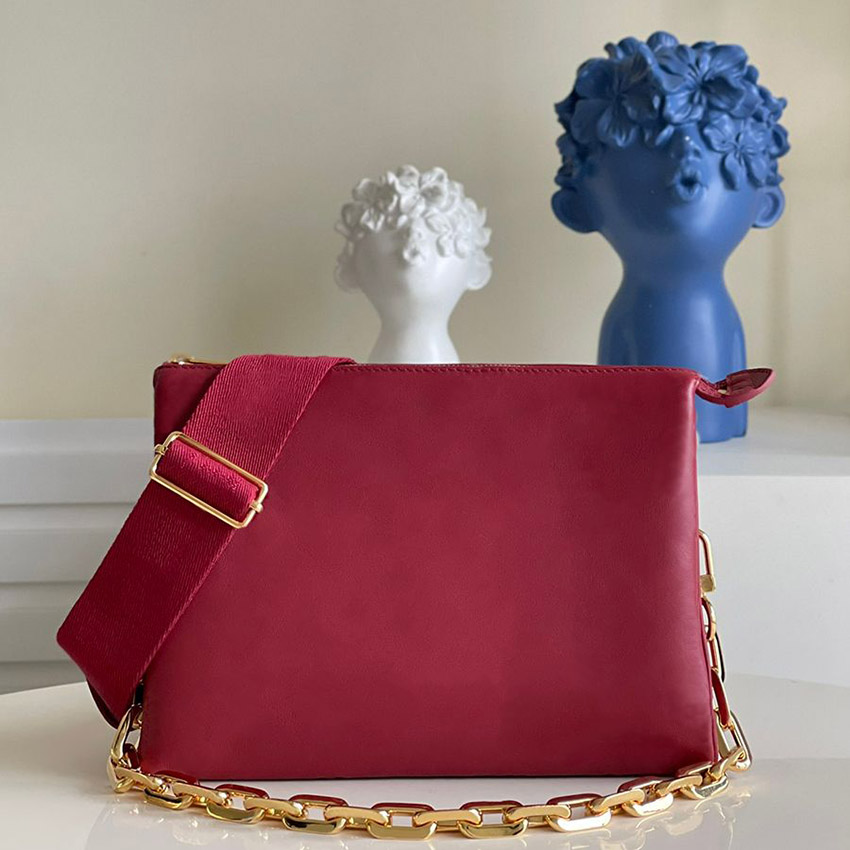 

7A High Quality Womens Handbags Designers Bag M57790 Luxurys Chain Genuine Leather Composite Bag 26CM Designers Bags Fashion Crossbody lady Shoulder Bag with Box