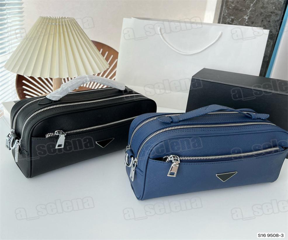 

Cosmetic Bags Cases Designer Clutch Makeup Storage Handbag Tote Pouch Wallet High Quality Make Up Bag Cross Body Double Zipper Pur7564438