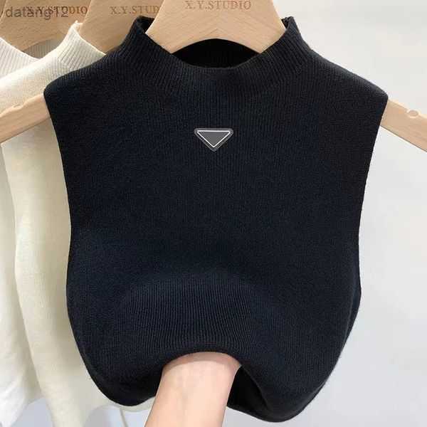 

Designer Vest Sweater Women Vests Sweaters Spring Fall Loose Letter Round Neck Pullover Knit Waistcoats Sleeveless Top Waistcoat Jumper Woman Plus Sizes-xl 4 W00r