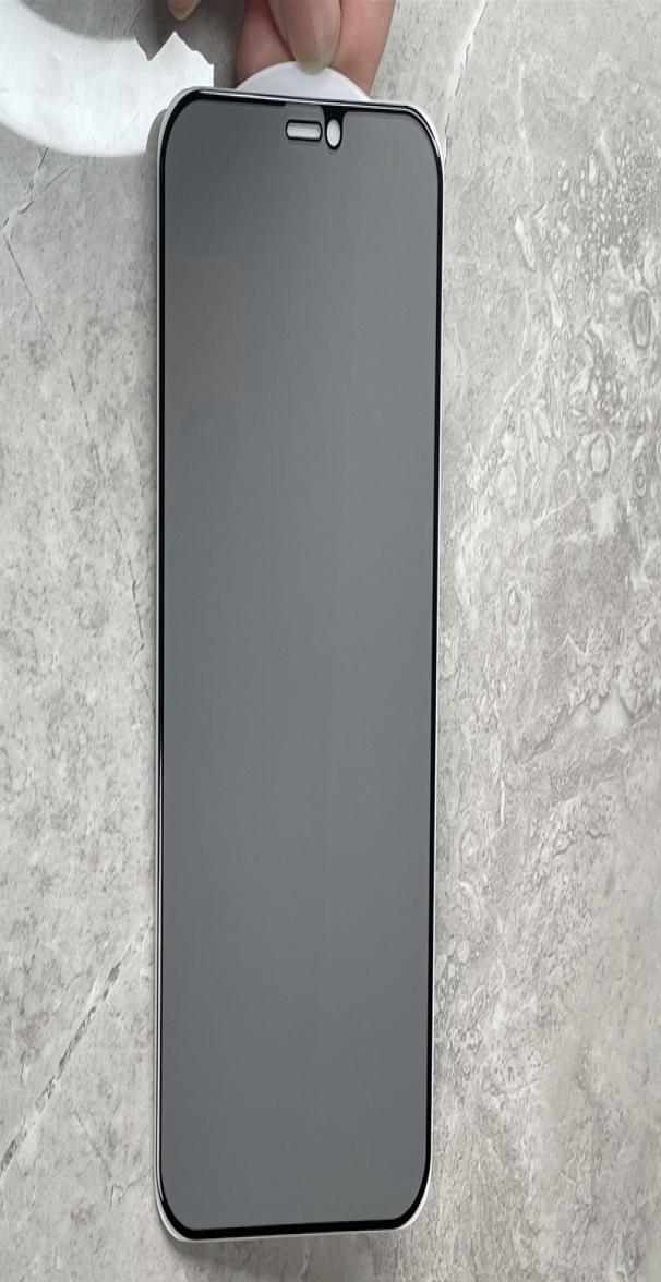 

9H Privacy Tempered Glass Protectors For Iphone 14 13 Pro Max 12 Mini 11 XR XS X 8 7 6s Anti Peeping AntiSpy Anti Against Silk Fu8914622