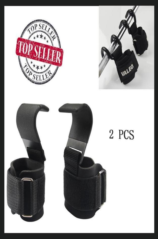 

1 Pair Weight LiftingundefinedHook Hand-Bar Wrist Straps Glove Weightlifting Strength Training Gym Fitness Hook Weight Lifting Gloves8310155