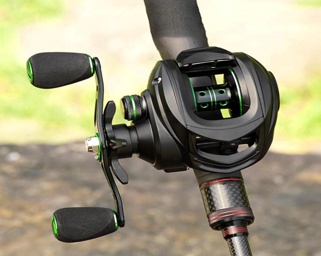 

LINNHUE 2020 Baitcasting Reel 8 721 Bass Carp Fishing Reel 8KG Max Drag Left Right Hand Reels With Magnetic Brake2352332