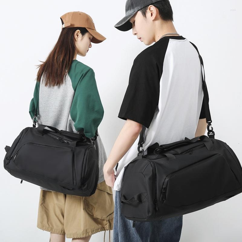 

Duffel Bags Multifunctional Dry And Wet Separation Sports Fitness Bag Outdoor Travel Tote Shoulder Sling Business Backpack For Men Women