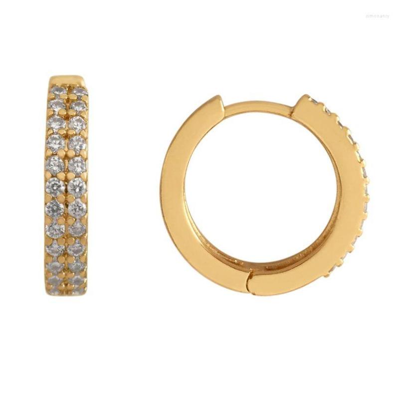 

Hoop Earrings Rhinestone Shiny Circle Large Round For Women Brincos Fashion Jewelry Accessories