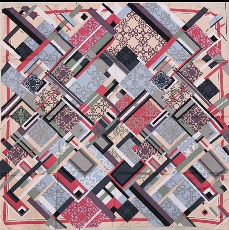 

Scarves Foreign Trade Spanish Women's Scarf Fine Print Animal Flower Large Square Temperament Cape Many Types Of Bib