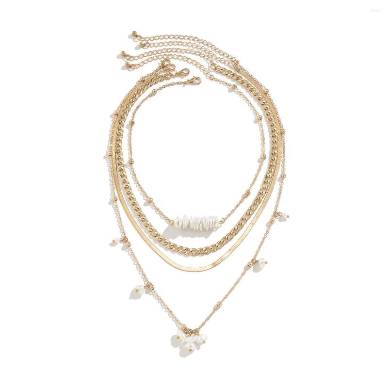 

Choker Korean Version Girls Fashion Suit Combination Pendant Necklace For Women Collarbone Chain Birthday Gifts Jewelry Wholesale