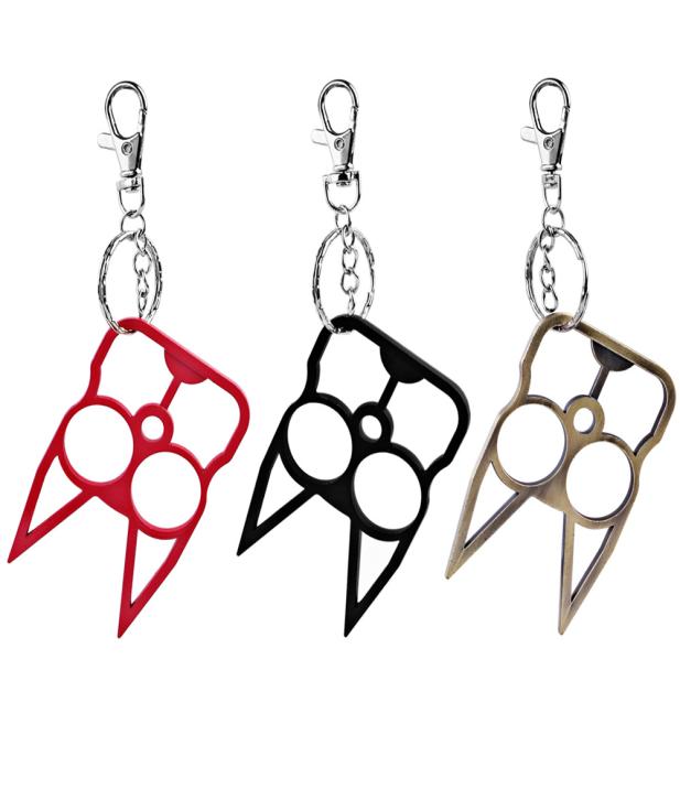 

Multifunction Owl Dog Cat Finger Keychain Metal Wrench Outdoor Keyring Items Vendors Self Defense Keychain Key Chain For Women6825741