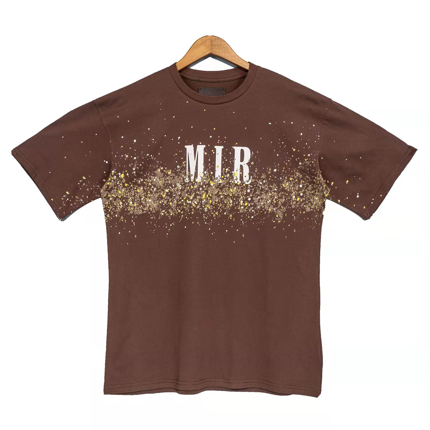 

2023 A miri tshirt Mens&Womens Designer Graffiti T-shirts Printed Fashion man T-shirt Cotton Casual Tees Short Sleeve Luxury Hip Hop Streetwear WD2117, Multi