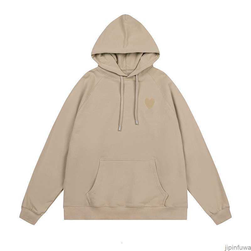 

Amis Paris Men's Hoodies Designer Winter Fashion Amies De Coeur Love Embroidered Hoody Casual Pullover Women's Sweatshirts Coat 8mt3