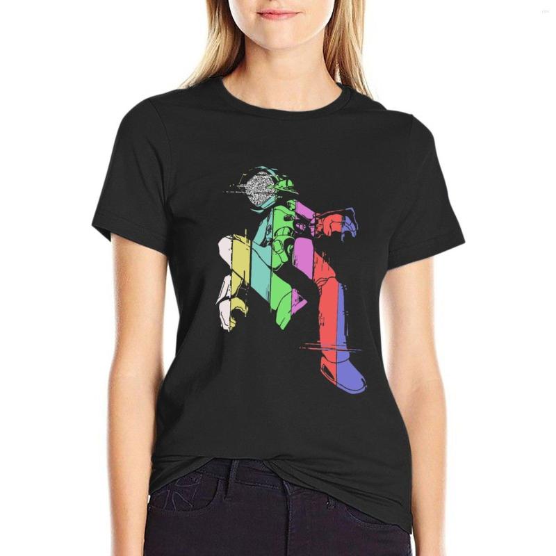 

Women's Polos Canti - Glitch T-Shirt Aesthetic Clothes T Shirt For Women, Pink