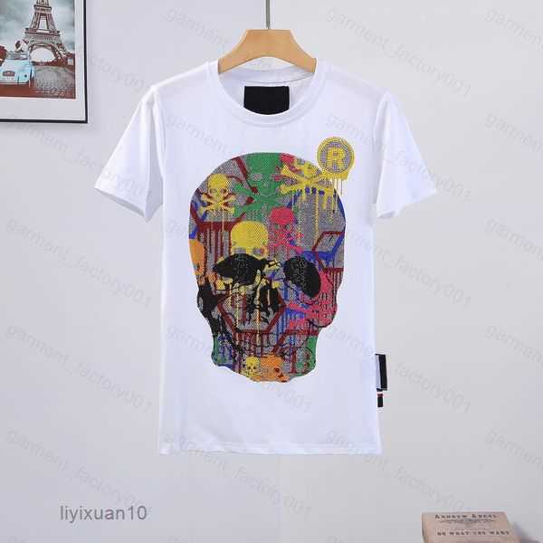 

Phillip Plain Men Designer Pp Skull Diamond Shirt Short Sleeve Dollar Brown Bear Brand Tee O-neck High Quality Skulls Tshirt Tees Tops 14 5 6YKA