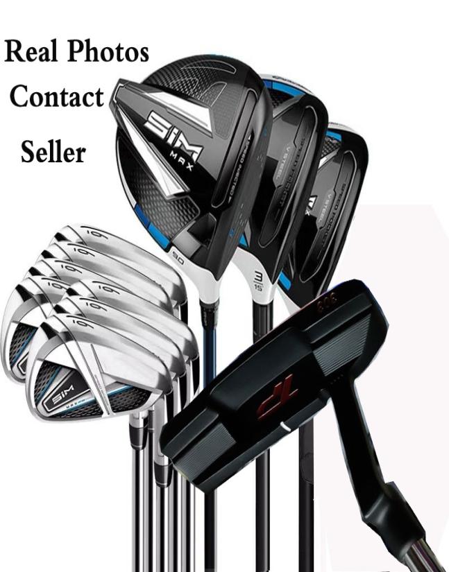 

Golf PutterComplete Set SIM MAX Golf Clubs Driver 3 5 WoodsIrons Real Pictures Contact 5295975