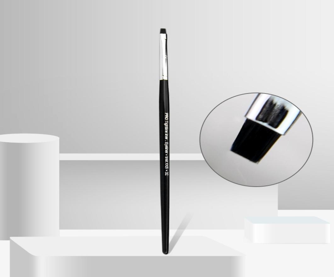 

32 Precise Angled Flat Thin Liquid Gel Eyeliner Brush Profession Tightline Eyeliner Makeup Brush Tools1690663