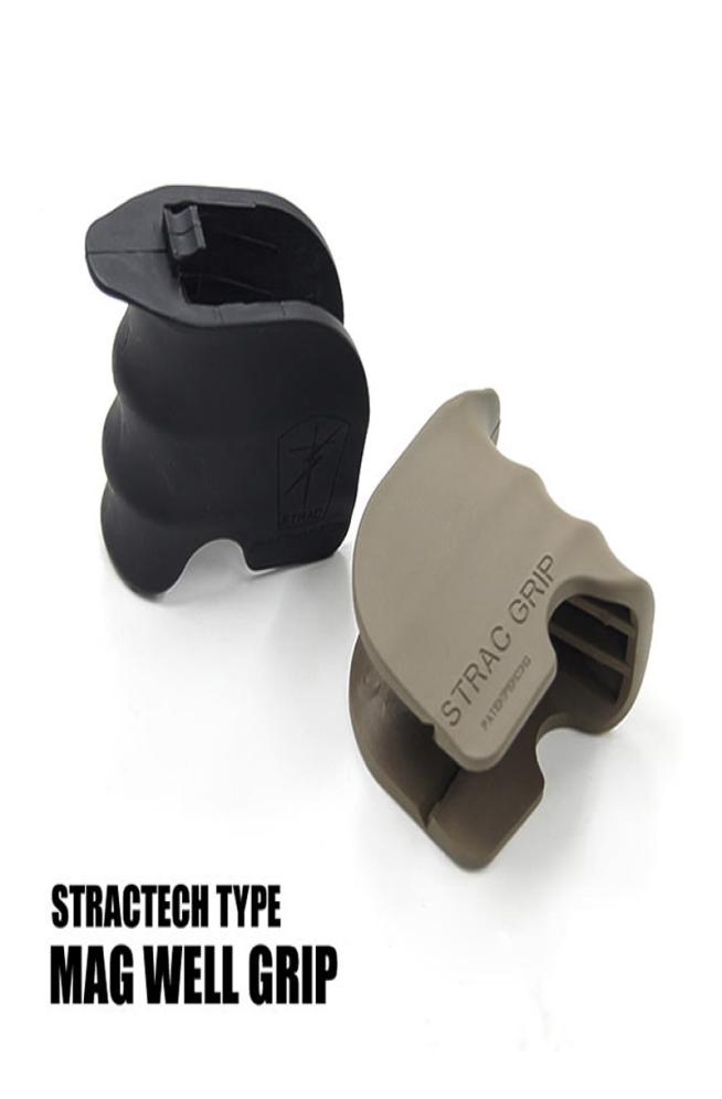 

Tactical Combat STRAC Grip Polymer MAG Well Grip Ergonomic Grip for M4 Airsoft hunting4277988