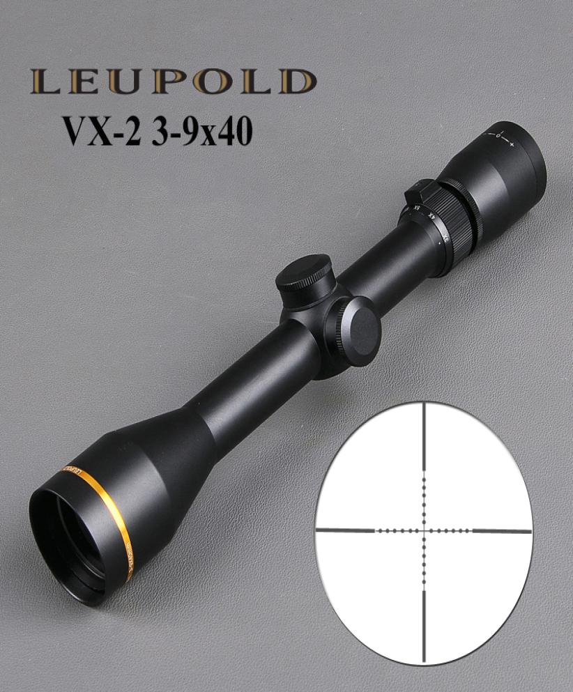 

LEUPOLD VX2 39X40mm Riflescope Tactical Rifle Scope Hunting Scopes Sniper Gear w Mounts6018615