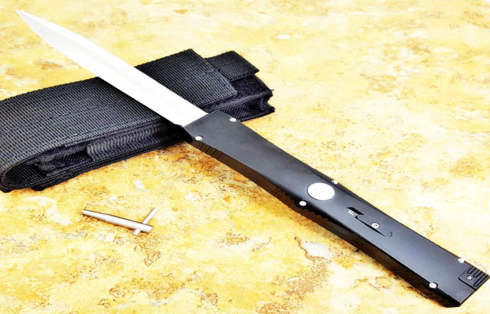 

Nemesis IV D2 blade T66061 single action Satin fixed blade folding pocket knife xmas gift knife POCKET TOOL3267716