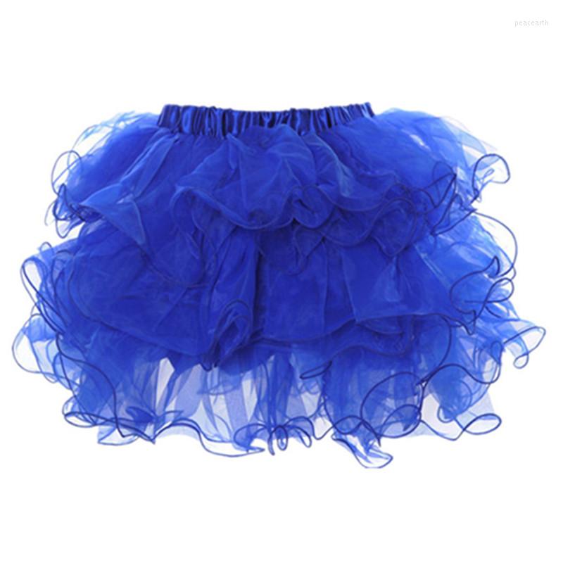 

Skirts Adult Sexy Layered Ruffle Mini Tutu Skirt Women Burlesque Costume Pettiskirt Petticoats Clubwear Ball Gown Corset Underskirt, Black