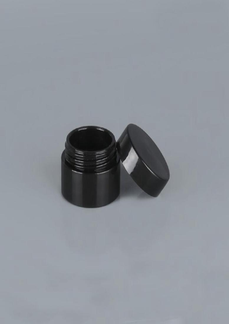 

Black Empty 5 Gram 5ML Plastic Pot Jars Cosmetic Sample Empty Container Screw Cap Lid for Make Up Eye Shadow Nails Powder RRD30531997224