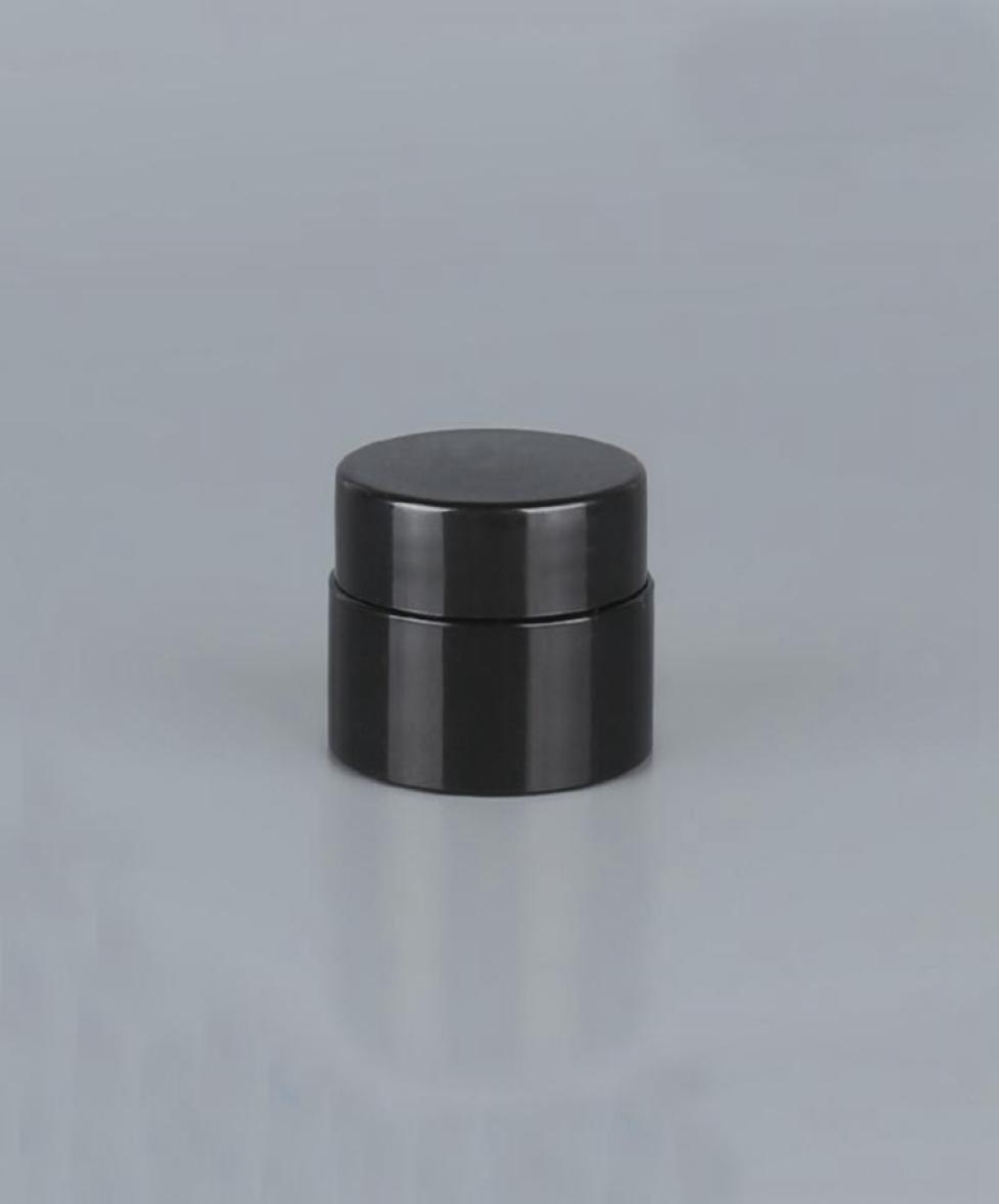 

Black Empty 5 Gram 5ML Plastic Pot Jars Cosmetic Sample Empty Container Screw Cap Lid for Make Up Eye Shadow Nails Powder RRD30536990937