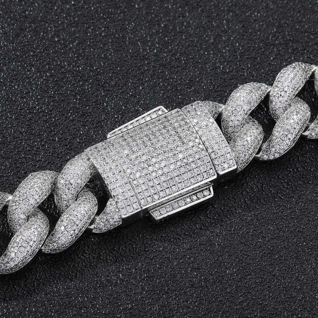 

2023 Wholesale Fashion 925 Sterling Silver Italian Cuban Curb Link Chain Necklace/